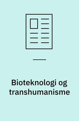 Bioteknologi og transhumanisme