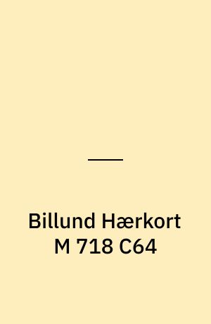 Billund Hærkort M 718 C64 : Danmark 1:50 000 (2 cm)