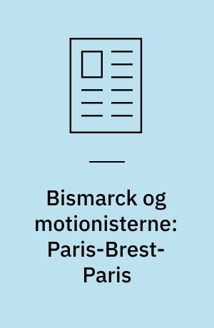 Bismarck og motionisterne: Paris-Brest-Paris
