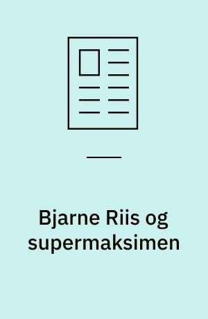 Bjarne Riis og supermaksimen: Bjarne Riis' pressemøde om sit dopingmisbrug den 25. maj 2007