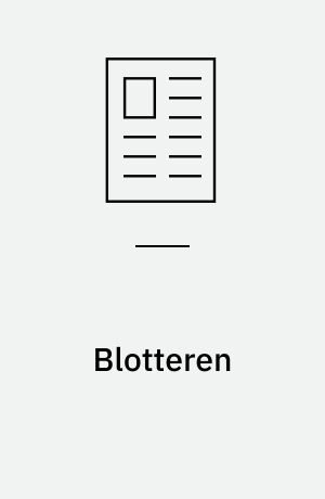 Blotteren