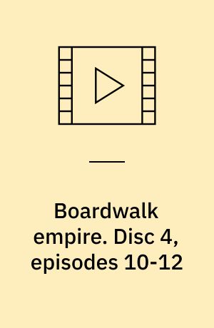 Boardwalk empire. Disc 4, episodes 10-12 (Stor skrift)