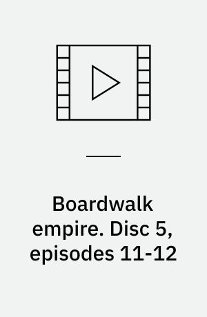 Boardwalk empire. Disc 5, episodes 11-12 (Stor skrift)