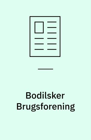 Bodilsker Brugsforening
