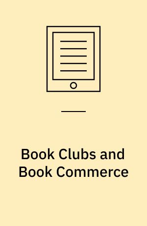 Book Clubs and Book Commerce