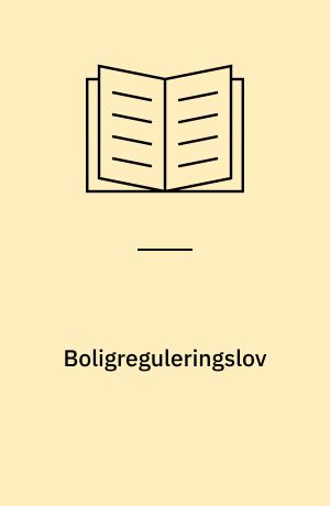 Boligreguleringslov