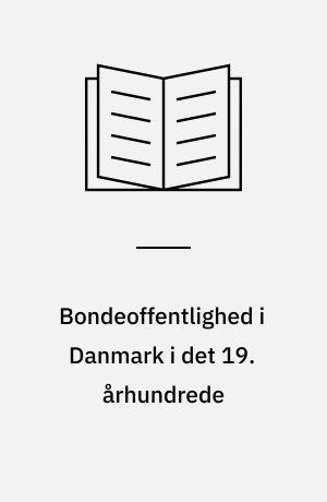 Bondeoffentlighed i Danmark i det 19. århundrede