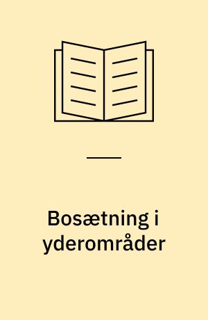 Bosætning i yderområder