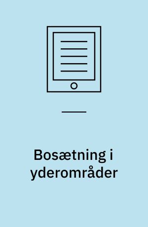 Bosætning i yderområder