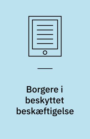 Borgere i beskyttet beskæftigelse