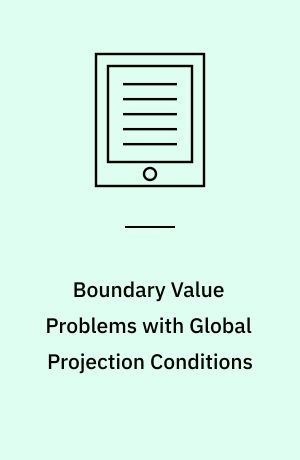 Boundary Value Problems with Global Projection Conditions