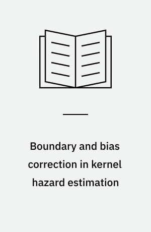 Boundary and bias correction in kernel hazard estimation