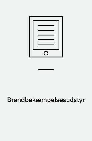 Brandbekæmpelsesudstyr