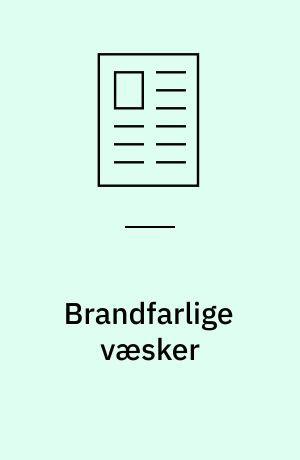 Brandfarlige væsker