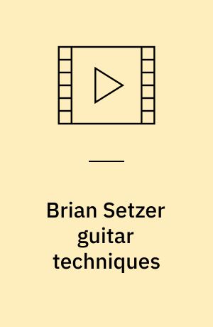 Brian Setzer guitar techniques
