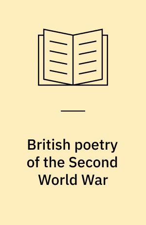 British poetry of the Second World War