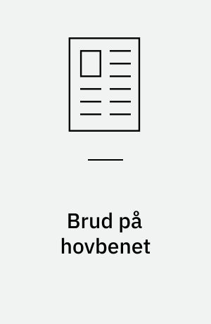 Brud på hovbenet