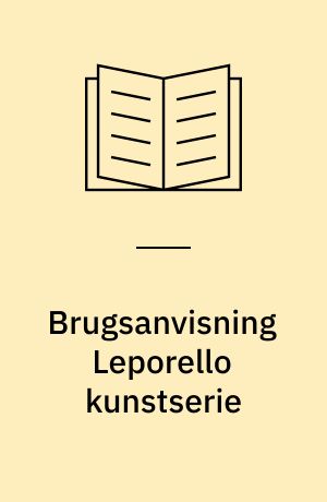 Brugsanvisning Leporello kunstserie