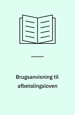 Brugsanvisning til afbetalingsloven