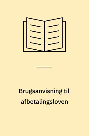 Brugsanvisning til afbetalingsloven