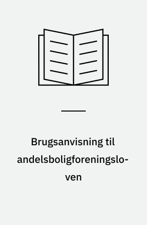 Brugsanvisning til andelsboligforeningsloven