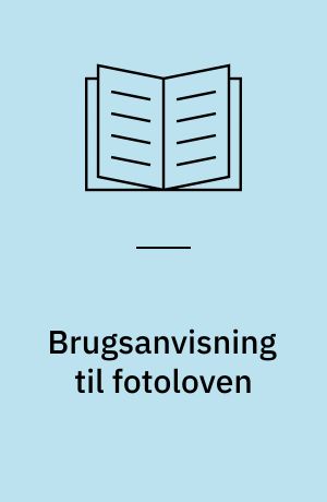 Brugsanvisning til fotoloven