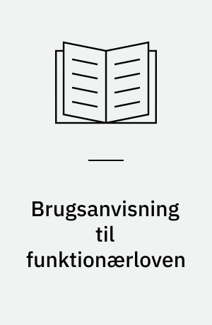 Brugsanvisning til funktionærloven