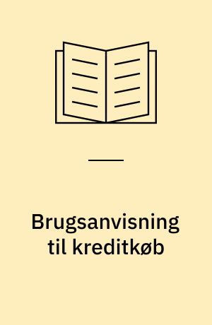 Brugsanvisning til kreditkøb