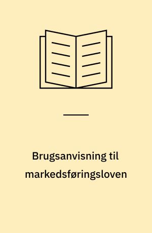 Brugsanvisning til markedsføringsloven