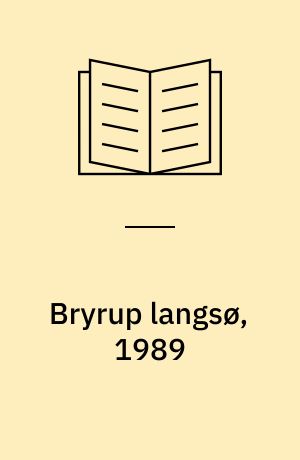 Bryrup langsø, 1989