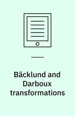Bäcklund and Darboux transformations : geometry and modern applications in soliton theory