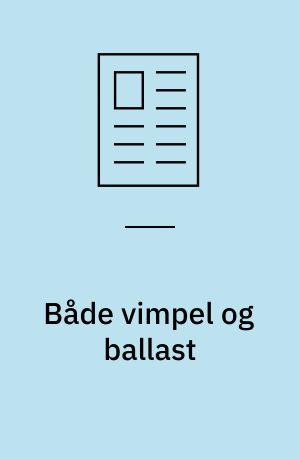 Både vimpel og ballast