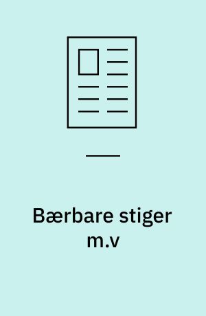 Bærbare stiger m.v