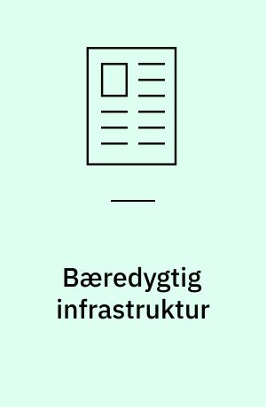 Bæredygtig infrastruktur