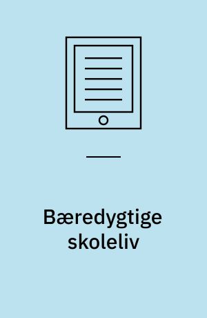 Bæredygtige skoleliv
