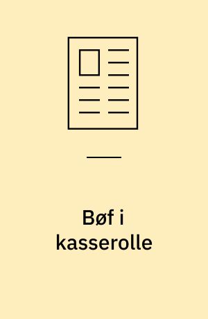 Bøf i kasserolle