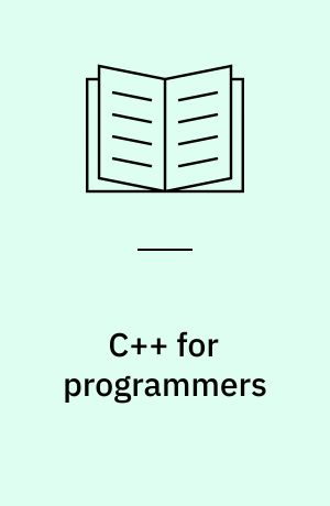 C++ for programmers
