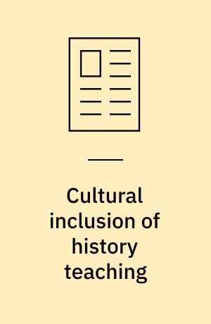 Cultural inclusion of history teaching