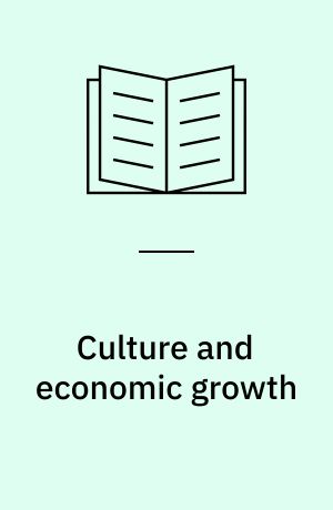 Culture and economic growth