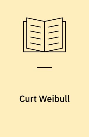 Curt Weibull : En bibliografi 19 augusti 1076