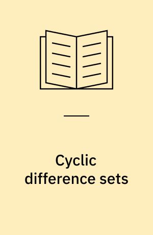 Cyclic difference sets