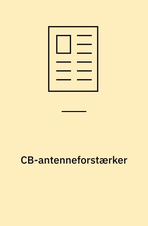 CB-antenneforstærker