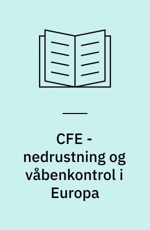 CFE - nedrustning og våbenkontrol i Europa