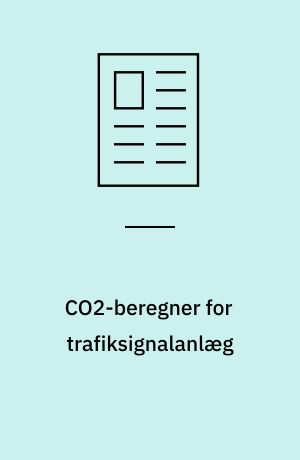 CO2-beregner for trafiksignalanlæg