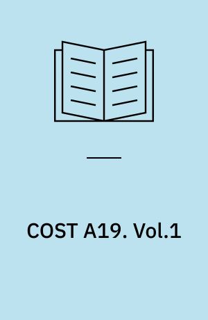 COST A19. Vol.1 : Children's Welfare : Childhood, generational order and the welfare state : Exploring children's social and economic welfare