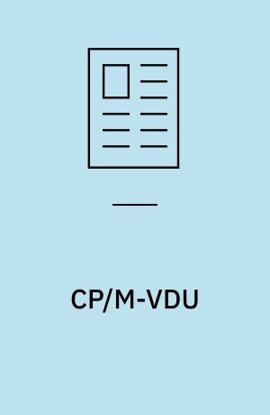 CP/M-VDU