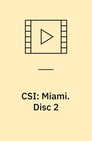 CSI: Miami. Disc 2 (Stor skrift)