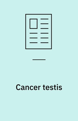 Cancer testis