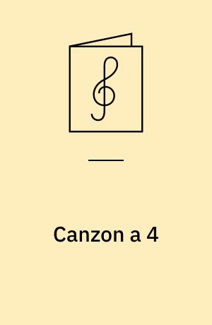 Canzon a 4 : For Brass Quartet