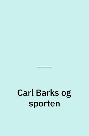 Carl Barks og sporten